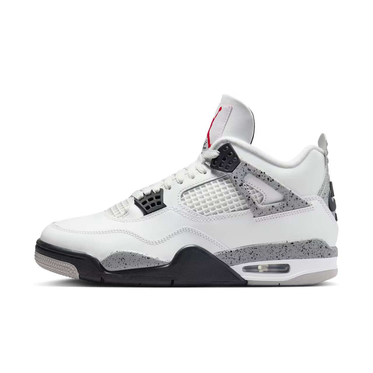 Air Jordan 4 White Cement